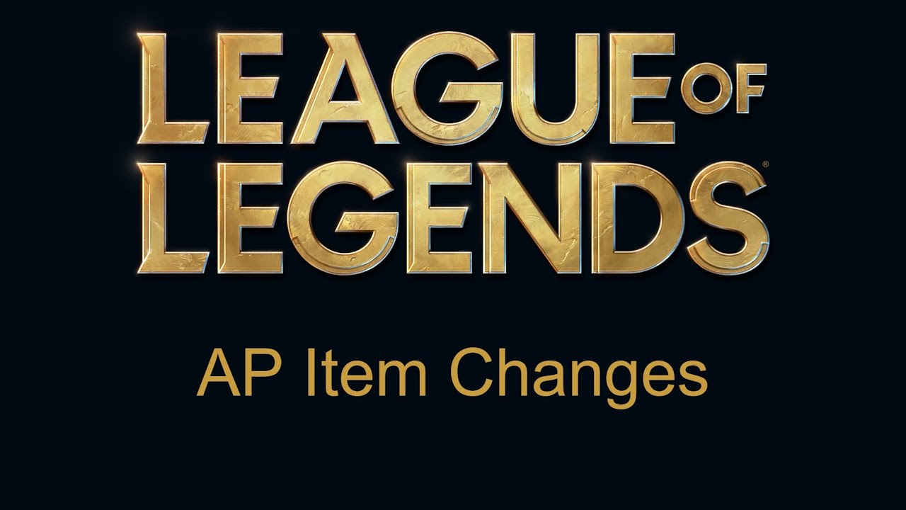 Upcoming AP Item Changes | League of Legends