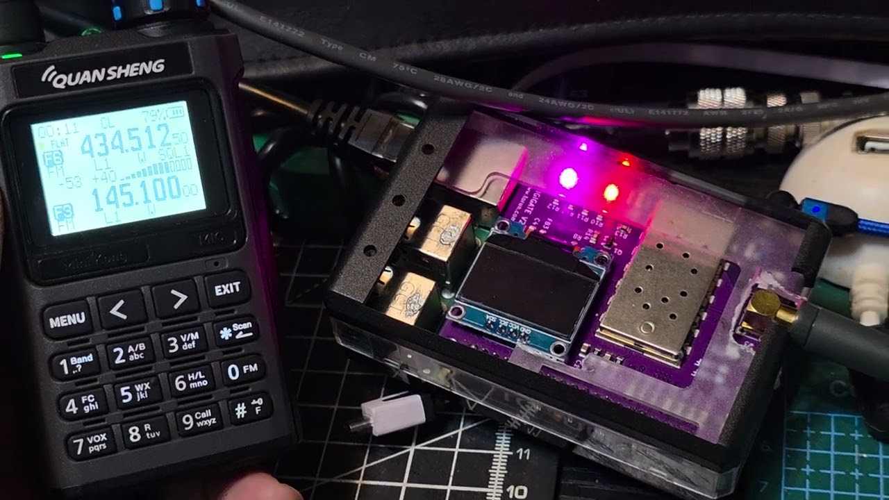 SvxLink и двухцветный OLED