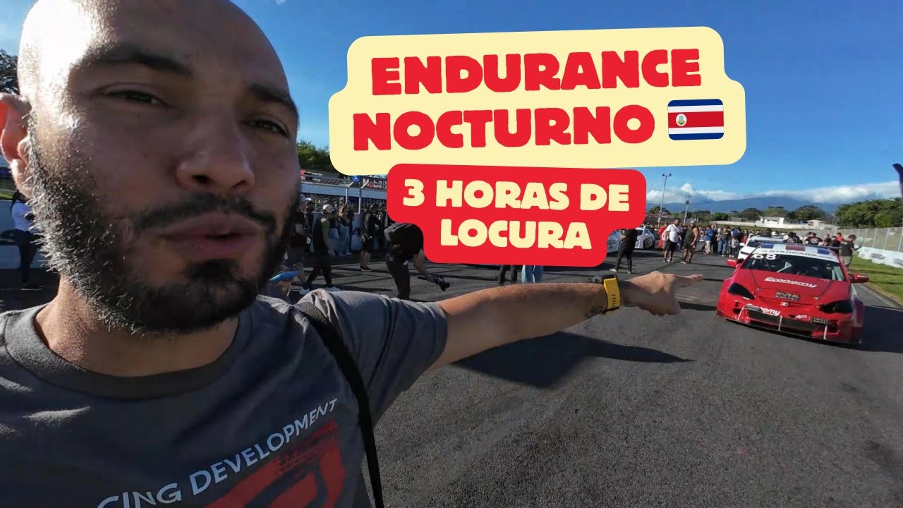 Carrera de Endurance 3 Horas NOCTURNA en Costa Rica 🇨🇷  Atardecer, PITS y Parrilla en Parque Viva