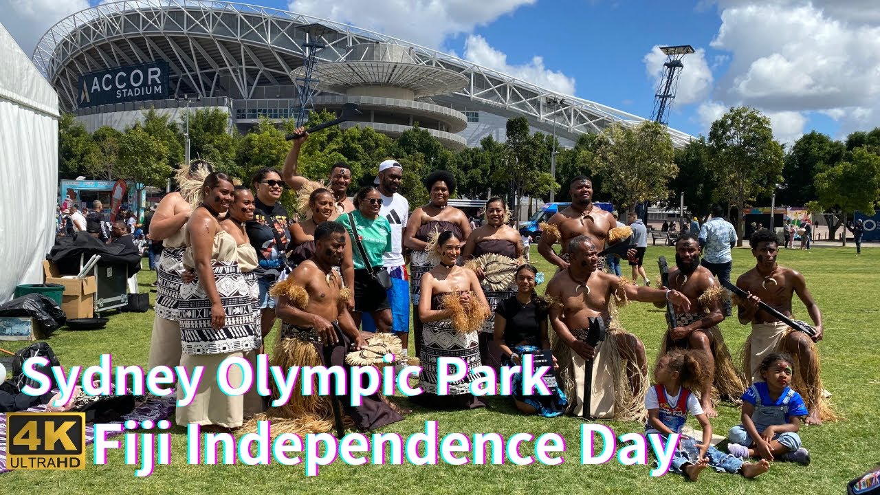 Sydney Olympic Park Fiji Independence Day October7th Grass skirt dance tattoo art,braided hairstyles