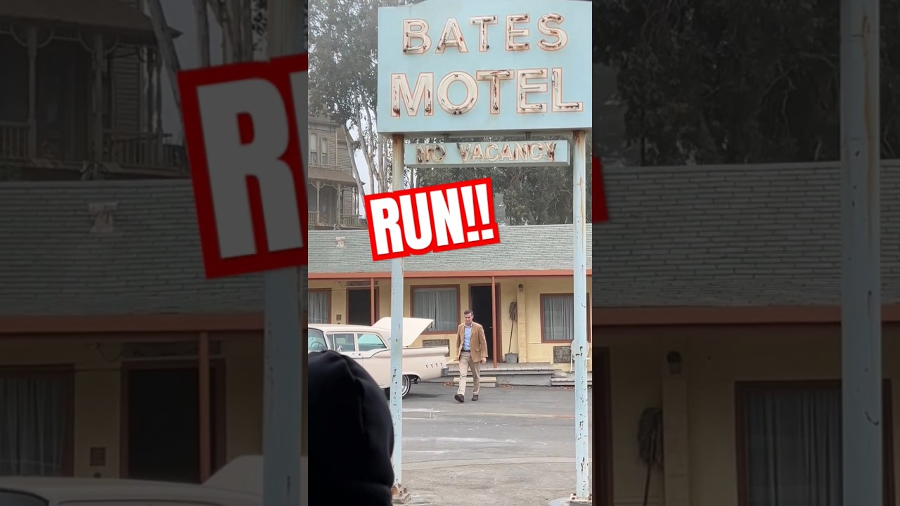 Run! It's Norman Bates! 😭 