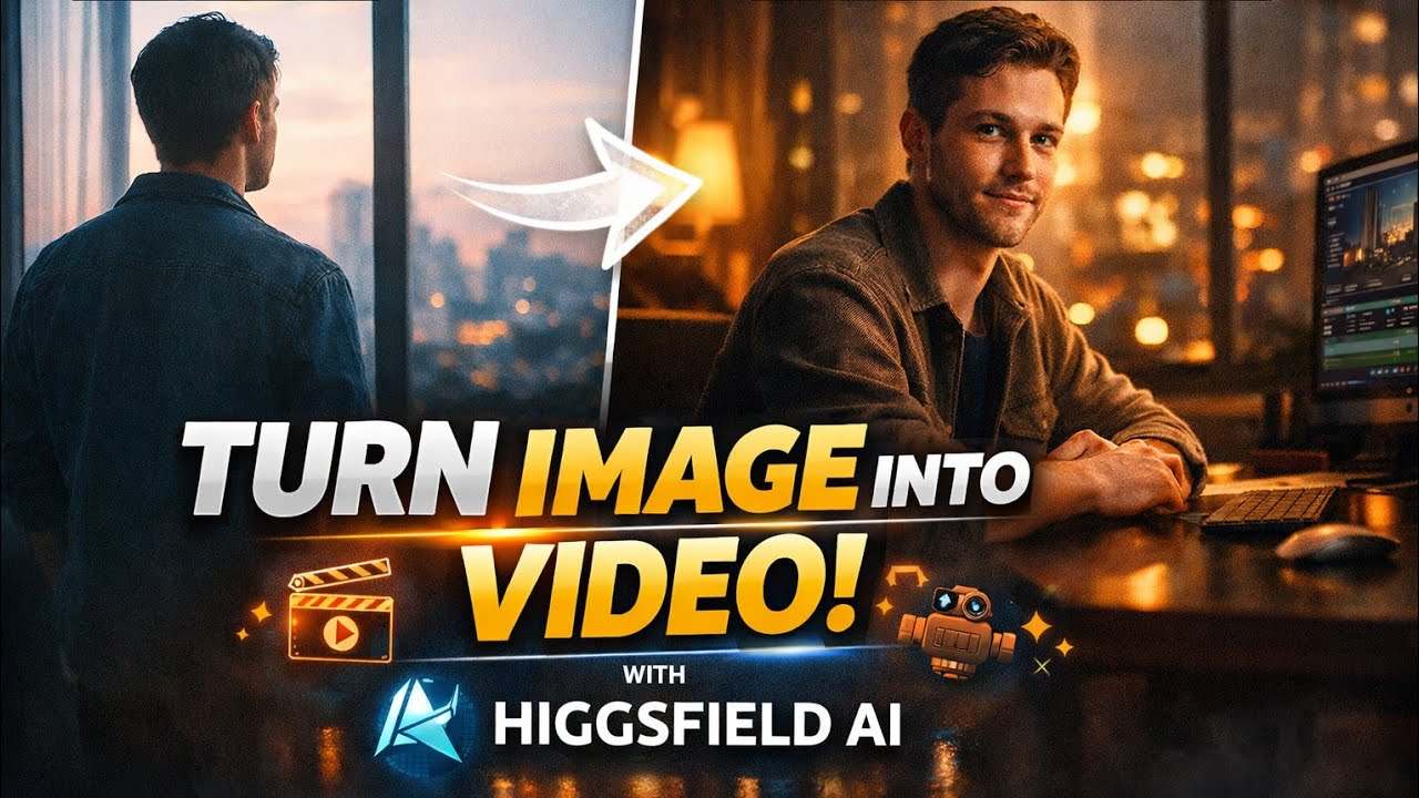Turn Any Image into a Cinematic Video with Higgsfield AI | Step by Step Guide 2025