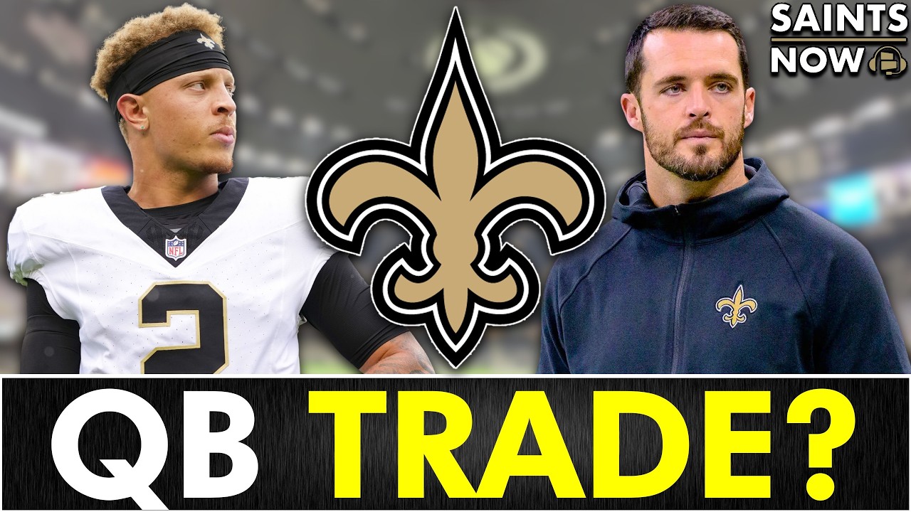 MAJOR Saints QB Trade Rumors From The NFL Combine: Derek Carr UPDATE + Spencer Rattler Trade?