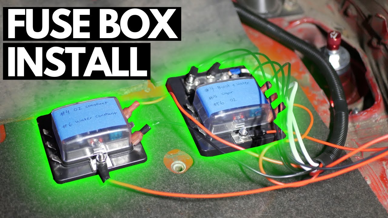 [How to Install Second Auxiliary Fuse Box in Your Car] | For Gauges, Lights, Camera | Episode 19