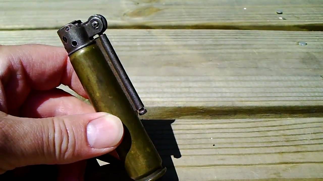 WW2 Kamikazi Trench Art Lighter Yard Sale Find