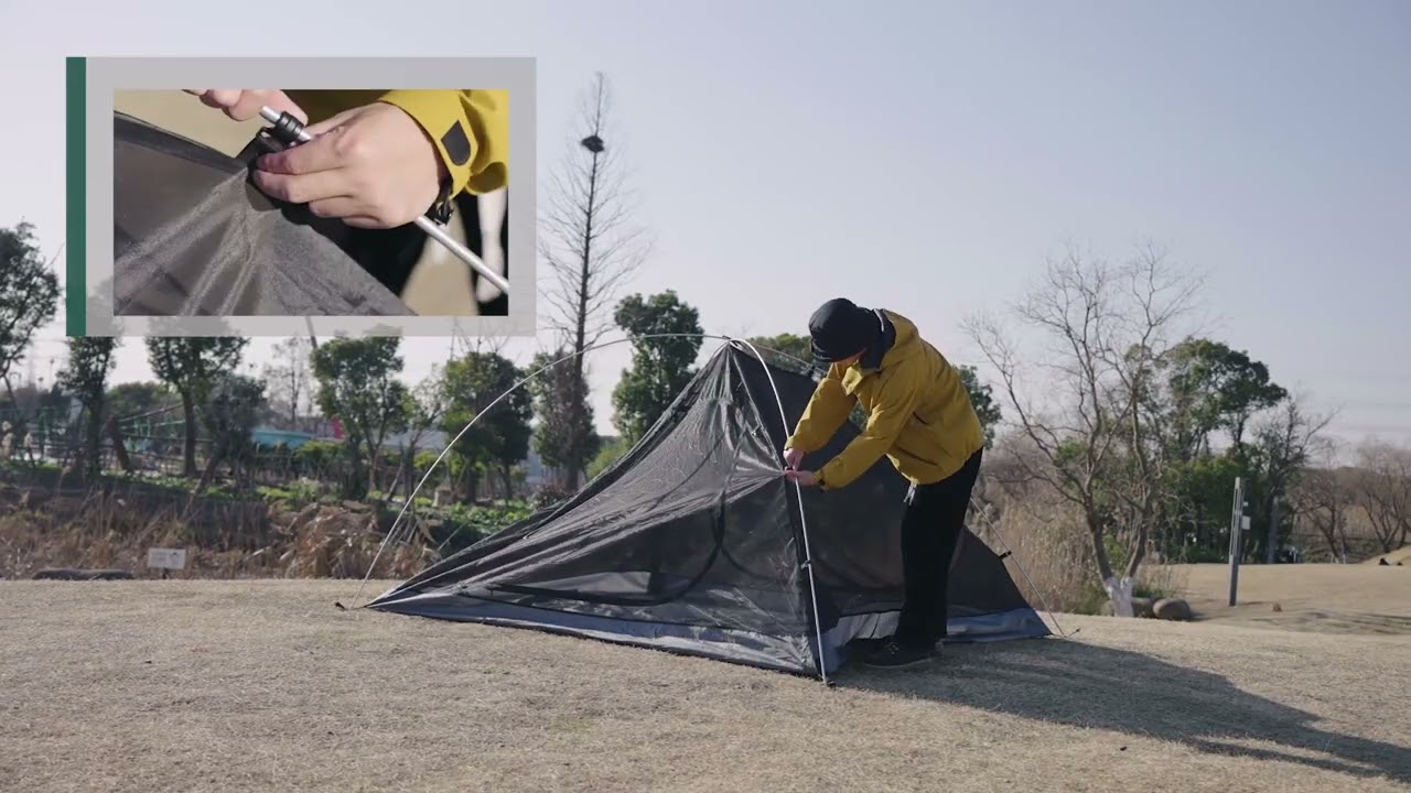 Sunny 4 Beginner Hiking Tent - White [ User Guide ] [ Mobi Garden ]