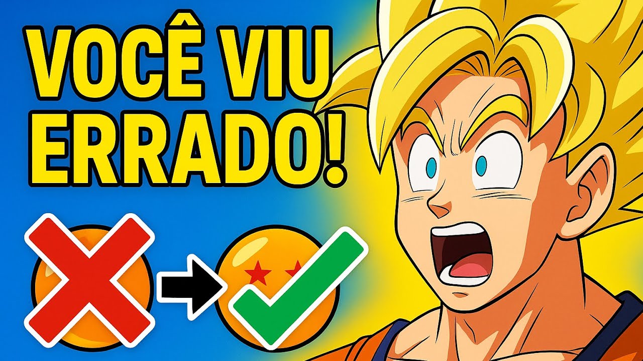 Como Assistir Dragon Ball na ORDEM CORRETA em 2025 !!