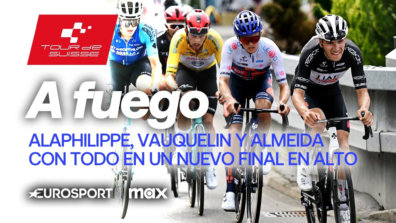 ¡QUÉ ARRANCADAS FINALES! | 7ª ETAPA VUELTA A SUIZA 2025 | VÍDEO RESUMEN Y HIGHLIGHTS