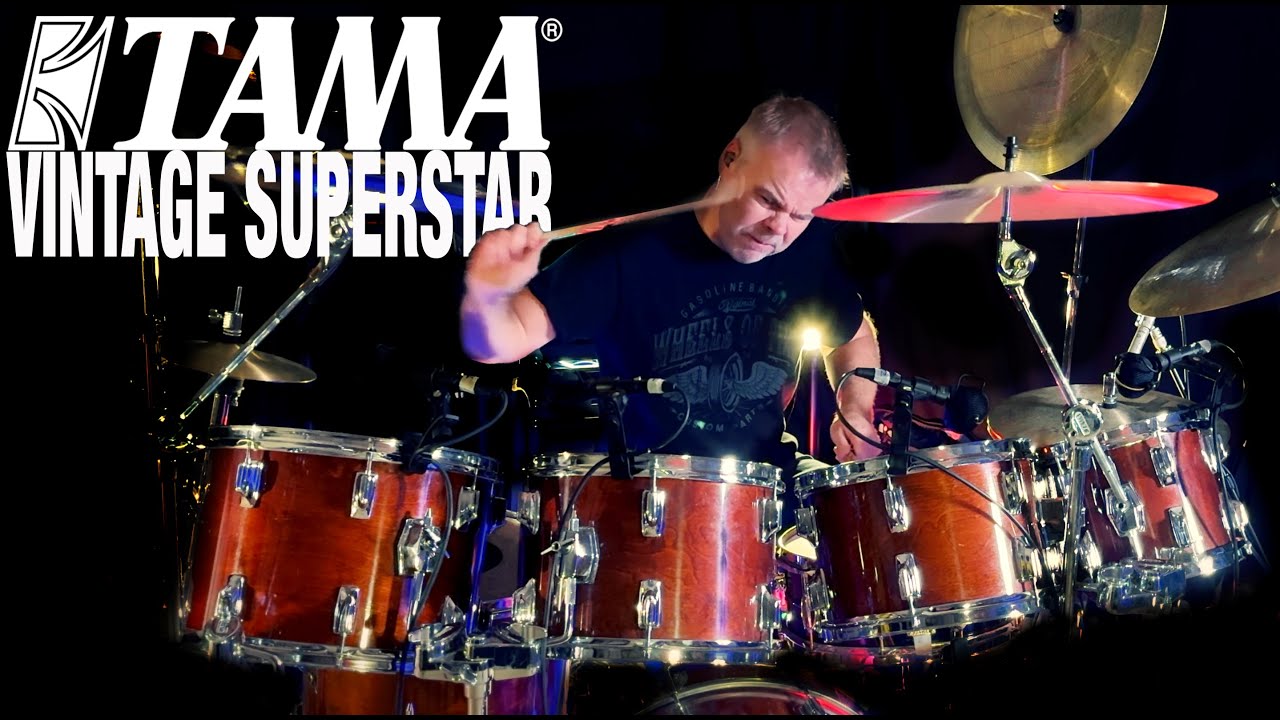 Vintage TAMA SUPERSTAR kit