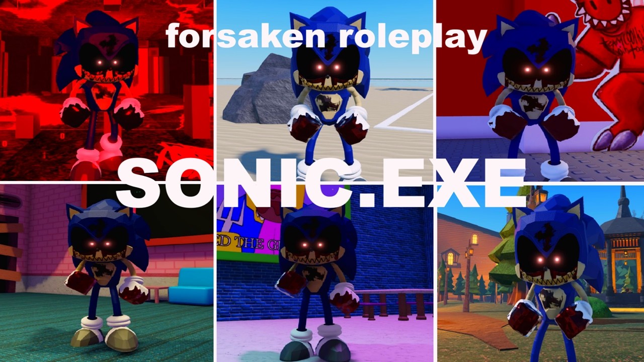 How to get SONIC.EXE BADGE + MORPH in FORSAKEN ROLEPLAY [NEW UPDATE] ROBLOX !