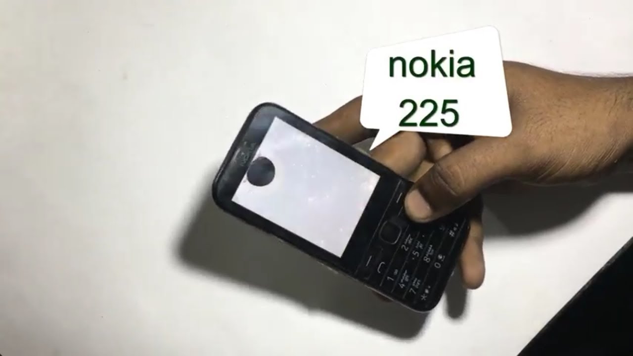 how to replace nokia 225 display