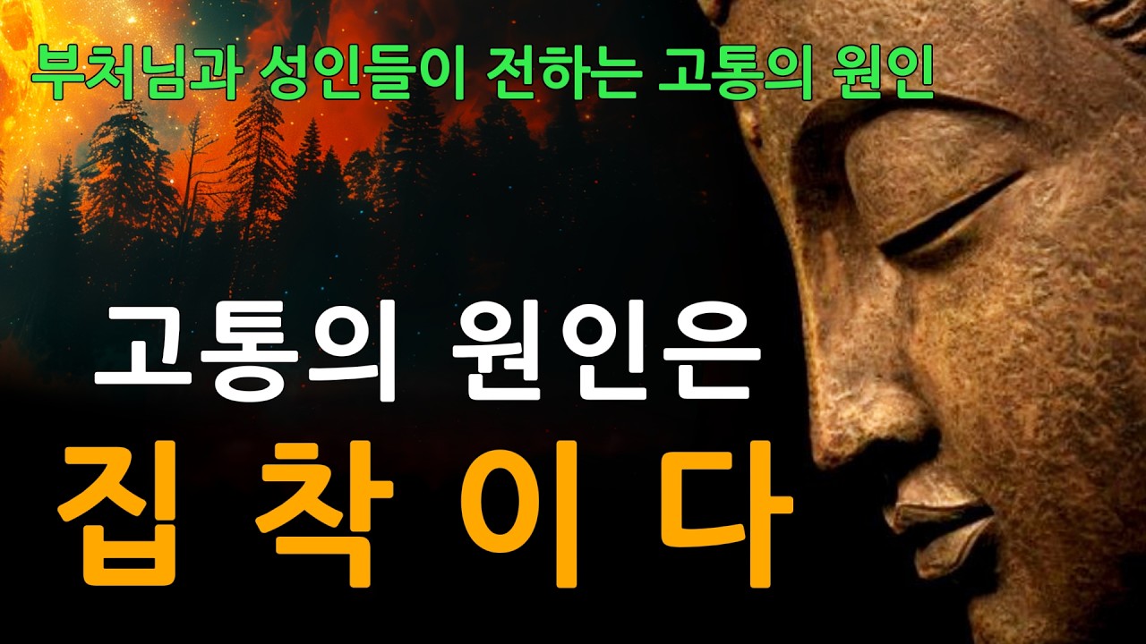 석가모니 - 고통의 원인은 집착이다, 고통은 선택할수 있다. 행복의 방법 , 인생조언