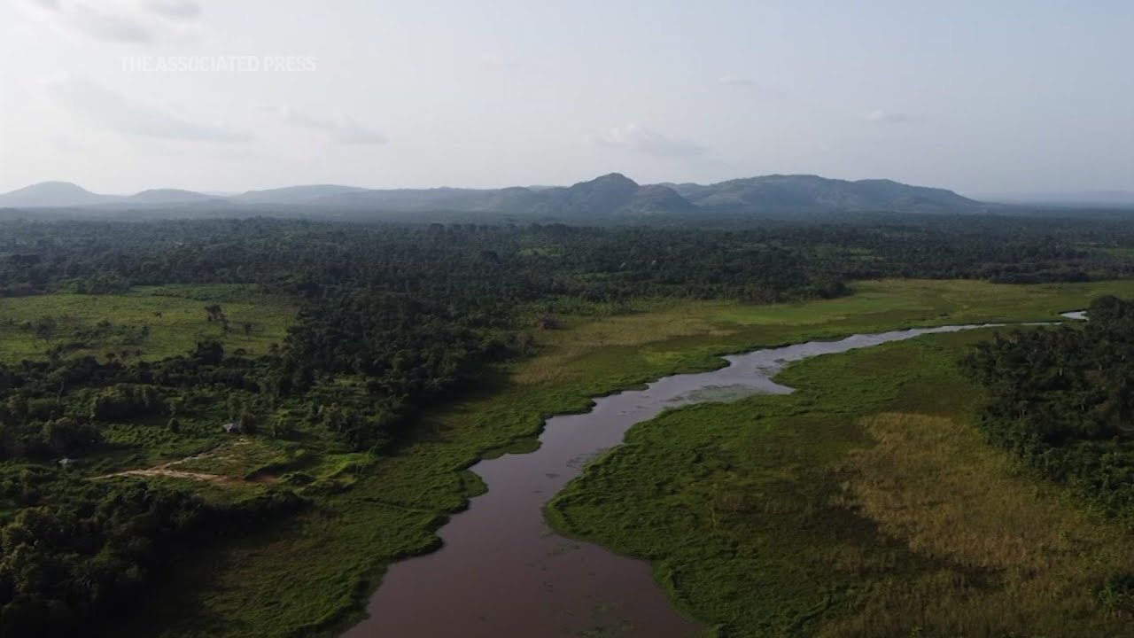The sacred Osun River becoming increasingly toxic