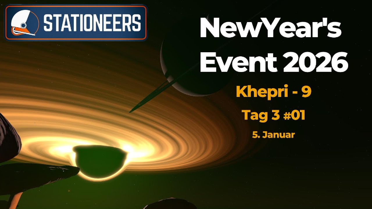 Stationeers New Year's Event 2026 Khepri-9 Tag 3 #01