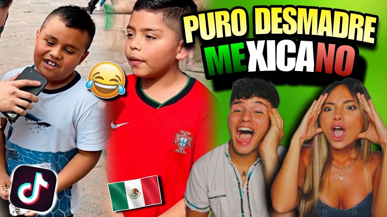 LOS NIÑOS MEXICANOS son PURO DESM4DRE 😂🇲🇽 *REACCIÓN a HUMOR & TIKTOKs de MÉXICO*