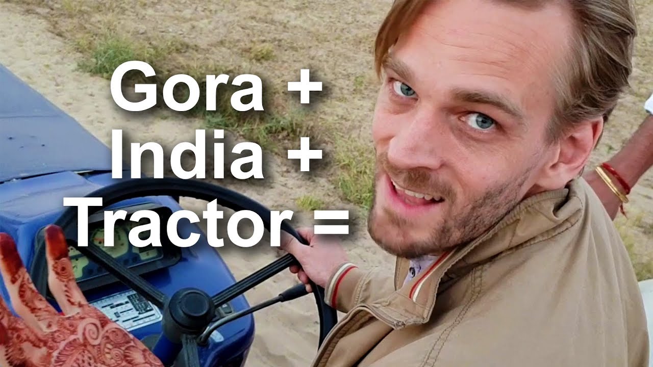 Driving a Tractor in India & LOVING IT! 🚜 BUUUURRRRHHHH #VillageWalaRock