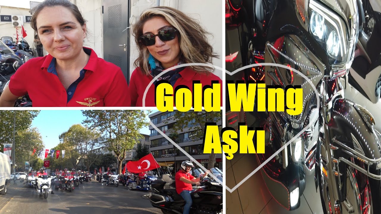 Gold Wing Club Türkiye 30 Ağustos 2021 Zafer Bayramı İstanbul turu