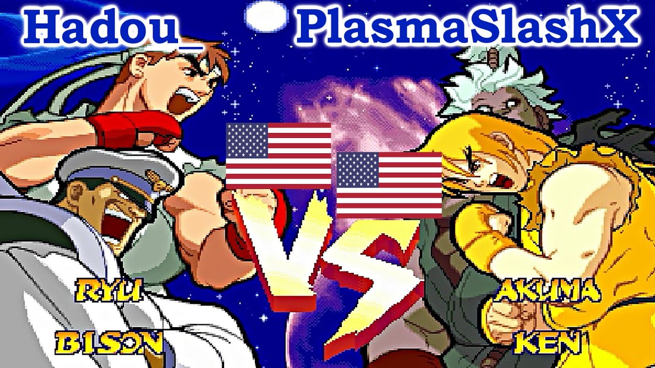 Marvel Super Heroes Vs. Street Fighter - Hadou_ vs PlasmaSlashX