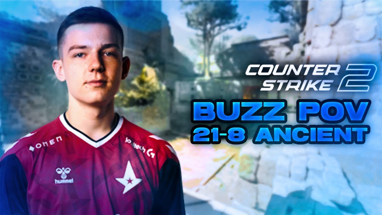 CS2 POV Astralis Buzz 21-8 (Ancient) | Counter-Strike 2 Premier