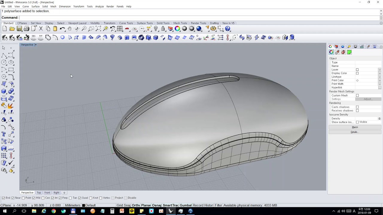Rhino3d mouse for PC