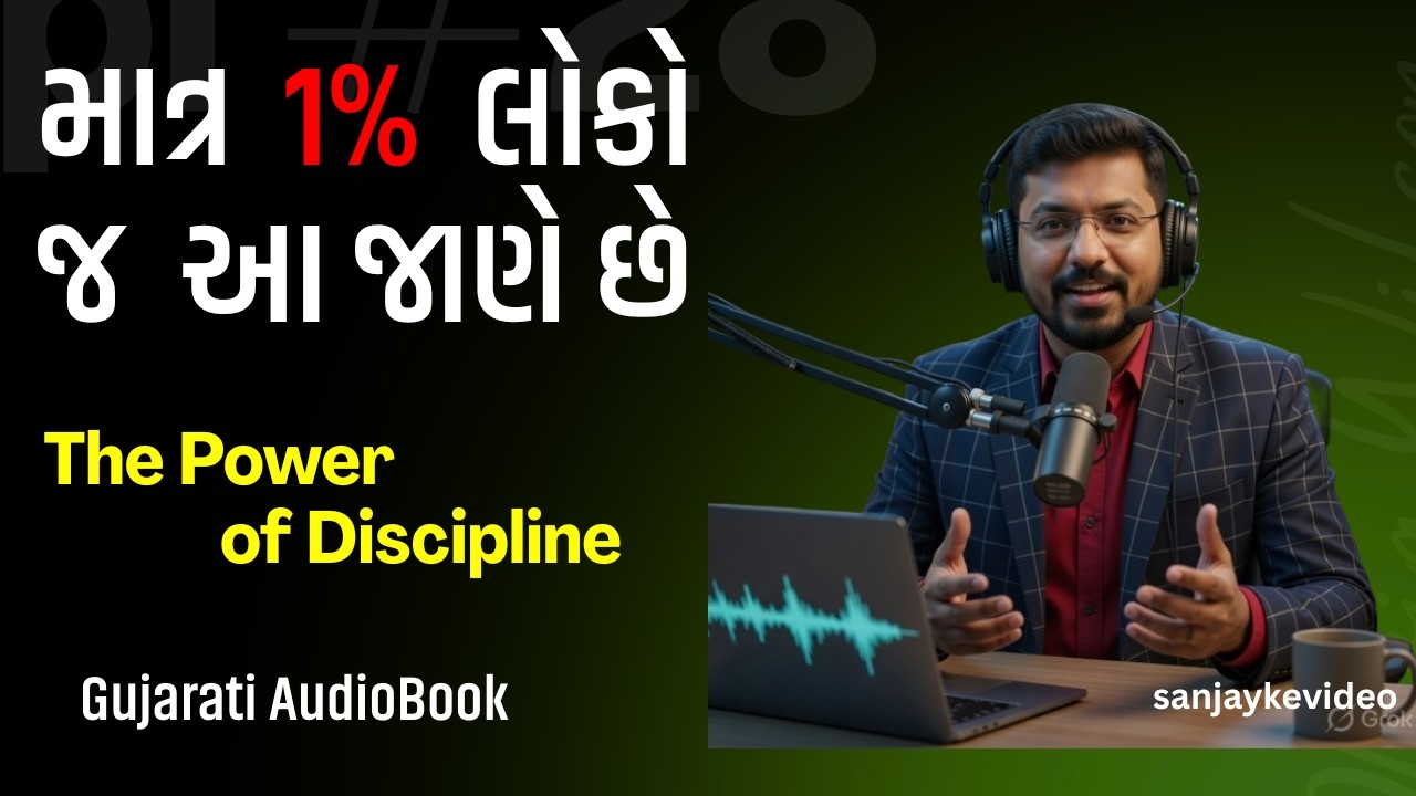 સફળતાની એકમાત્ર ચાવી - ડિસિપ્લિન | The Power of Discipline GujaratiBook Summary |SanjayKeVideo