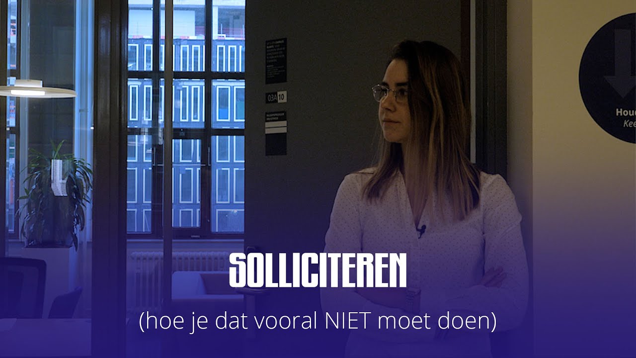 Solliciteren (hoe je het vooral NIET moet doen)