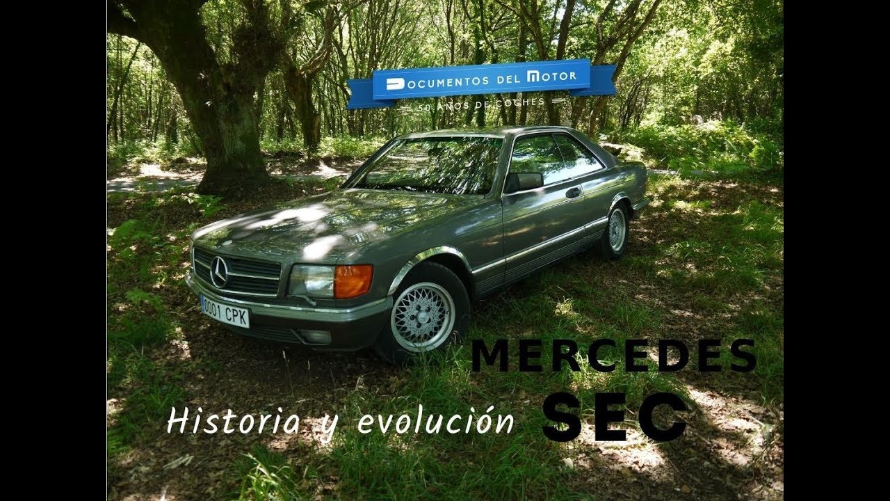 Mercedes C126 SEC (1/2)- Historia y evolución