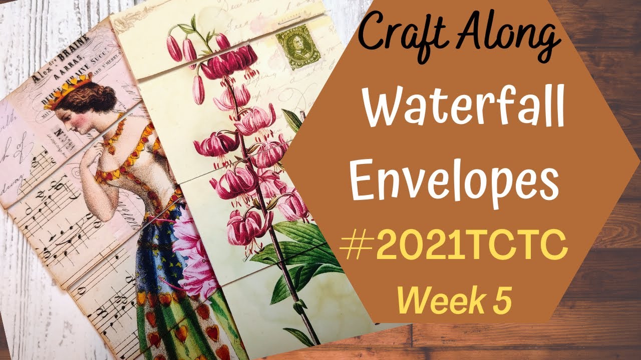 Easy Waterfall Envelopes  #2021TCTC