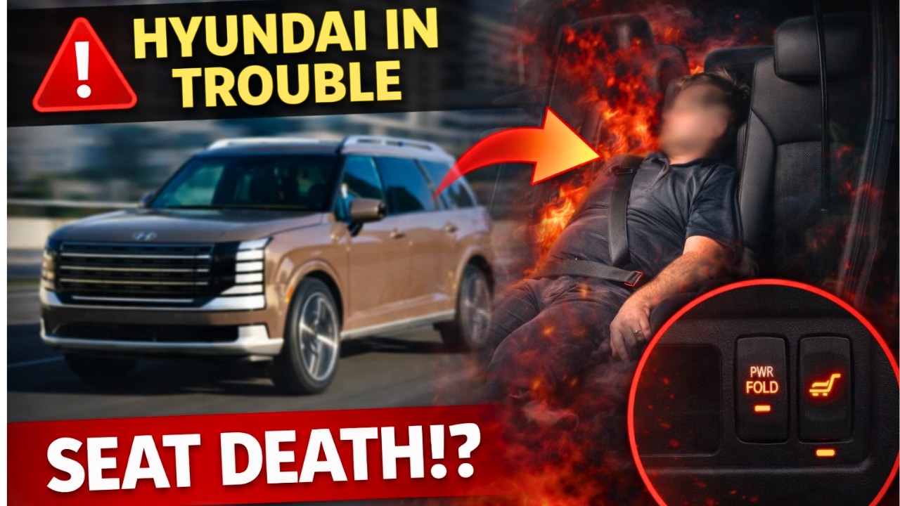 Компания Hyundai Palisade отзывает свой автомобиль после смертельного инцидента с сиденьем.