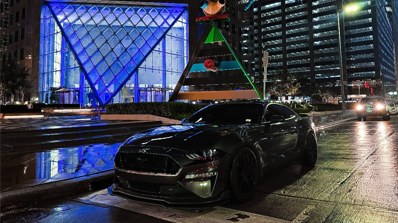 POV | CATLESS MUSTANG GT RIPPING THROUGH DOWNTOWN HOUSTON...