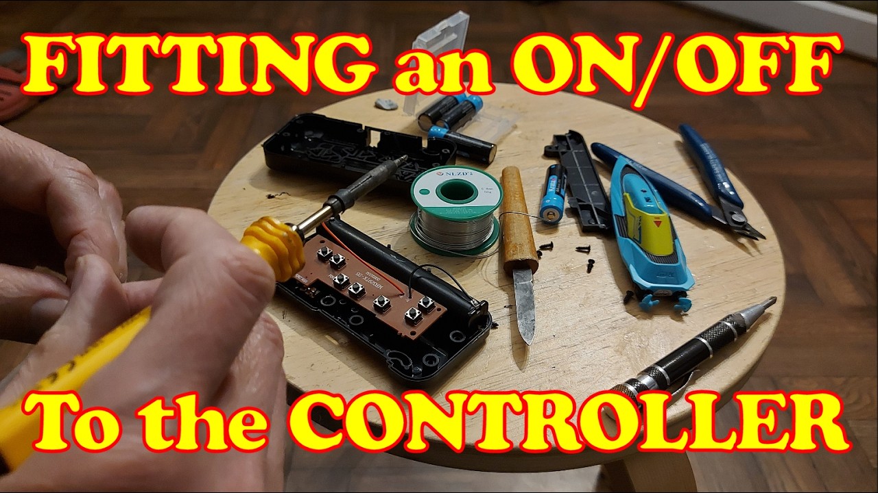 Fitting an ON/OFF switch to the Teensy controller