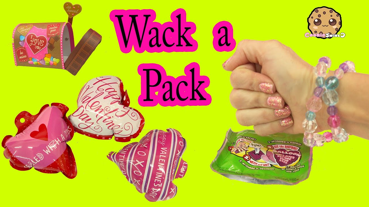 Nostalgia Video: Wack A Pack Surprise Balloons + Valentines Day Cards