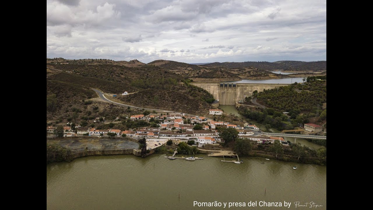 Pomarão & barrage del Chanza, Guadiana sept 2023