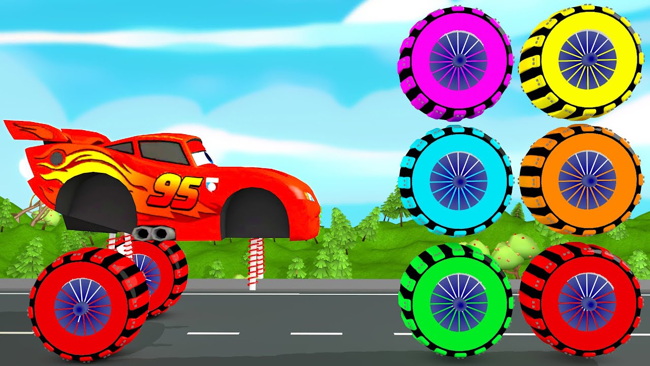 Correctly Correctly Guess (Menebak Gembar) The JCB Tractor Excavator Car Bus Wheel Slide Game Truck