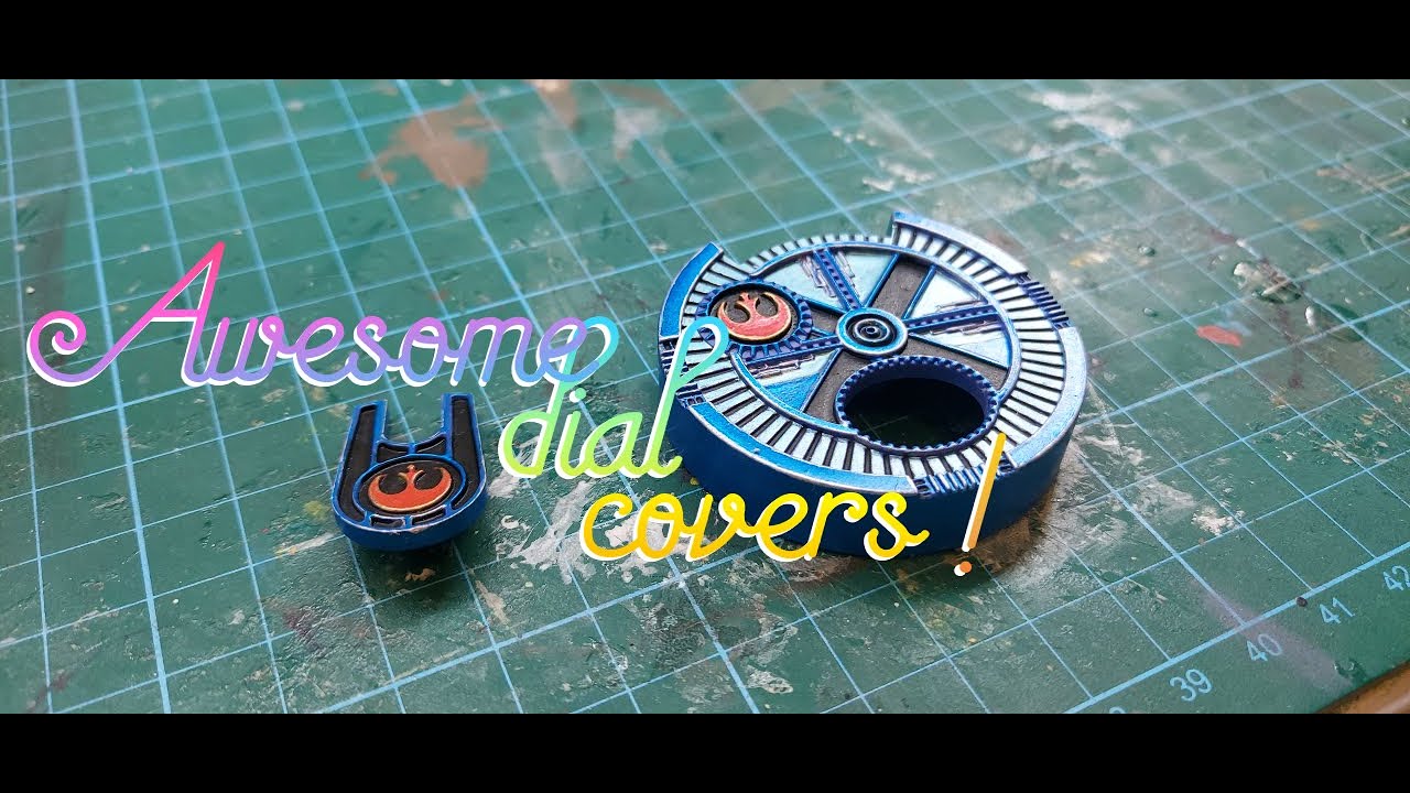 Boring X-wing dial covers? Not any more!
