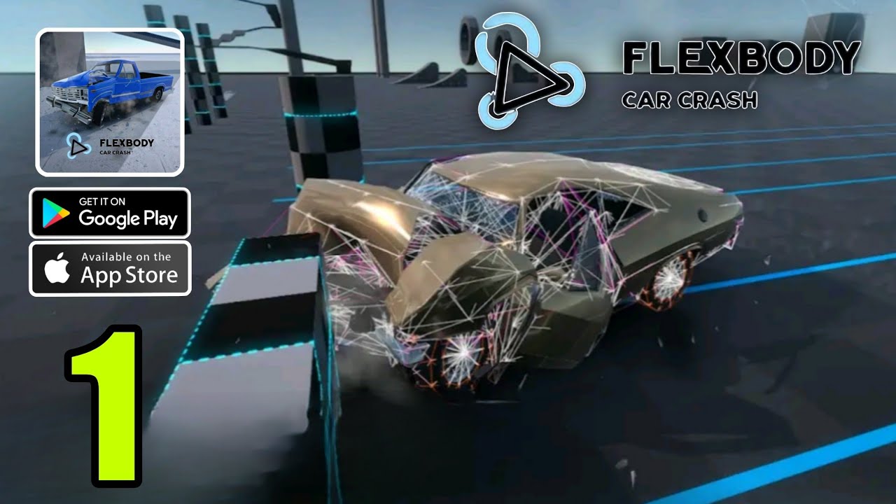 Flexbody Car Crash: Soft Body Gameplay (Android, iOS)
