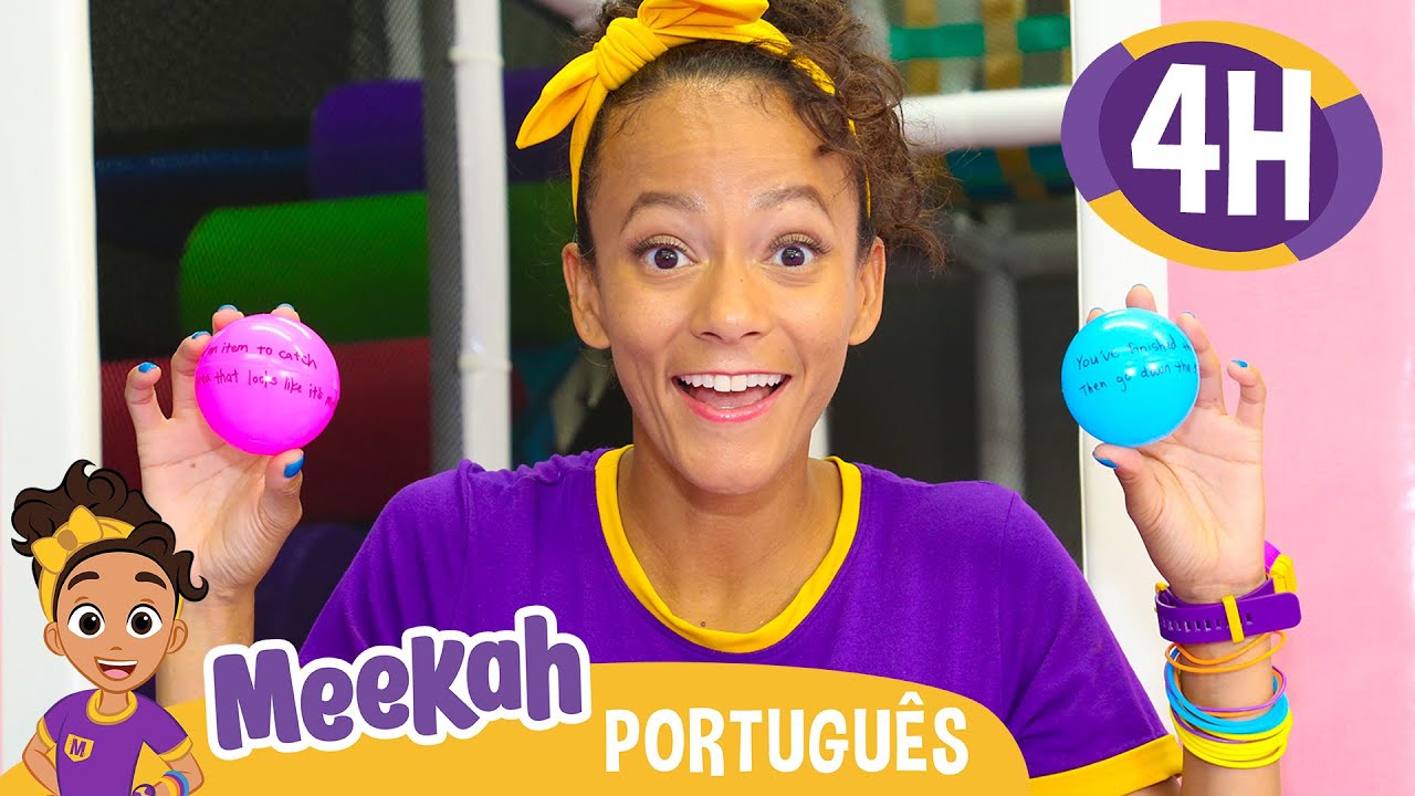 Meekah e o Jogo de Encontrar Pares no Munchkin! | Olá Meekah | 4 HORAS | Amigos do Blippi Brasil |