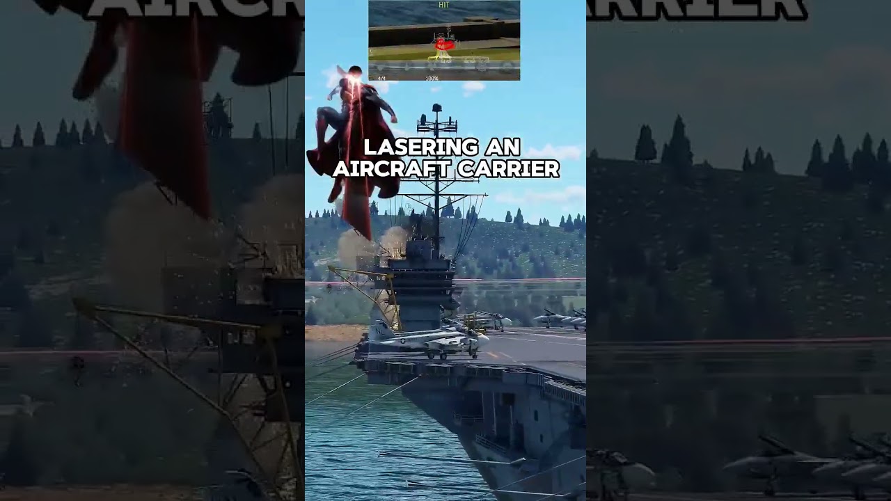 Testing what Weapon it takes to destroy a ＂US Aircraft Carrier＂🇺🇲 #warthunder