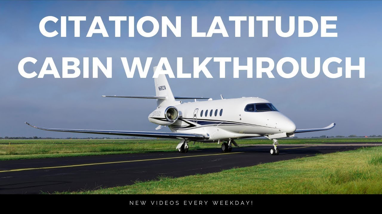 $16 Million Cessna Citation Latitude Cabin Tour