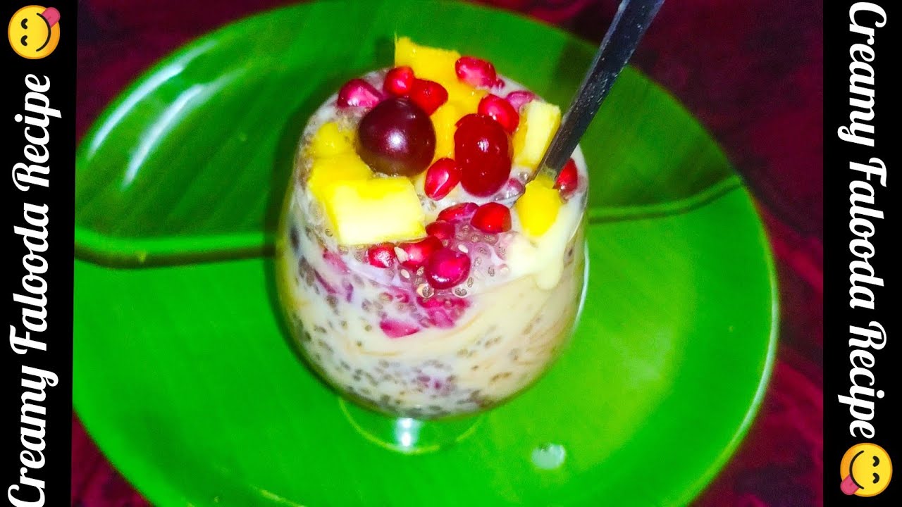 Creamy Vermicelli Custard Recipe | Semiya Custard Falooda | Sevai Custard | Falooda Recipe | Custard