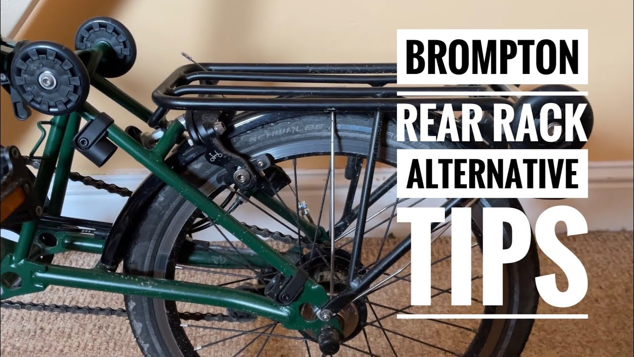 Ali Express carrier for Brompton tips