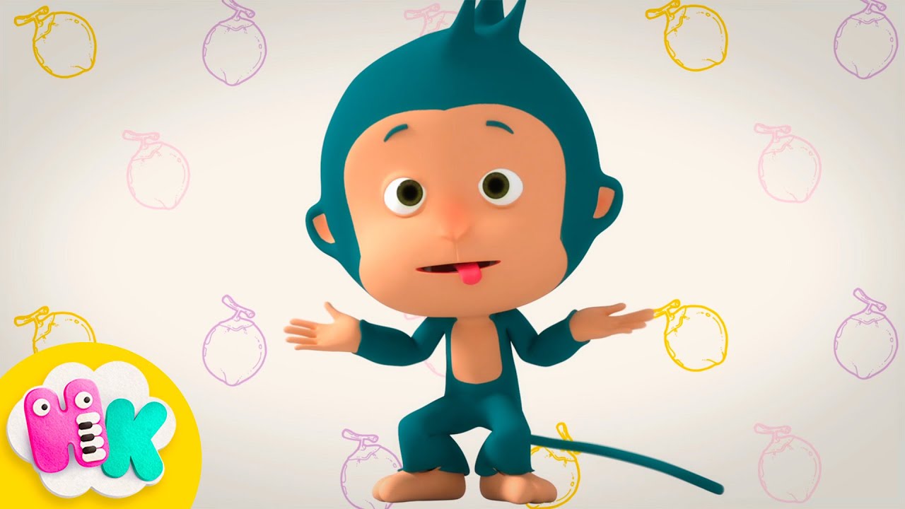 Où est la noix de coco ? 🐒🥥 Les singes | Chanson pour Enfants | HeyKids en Français