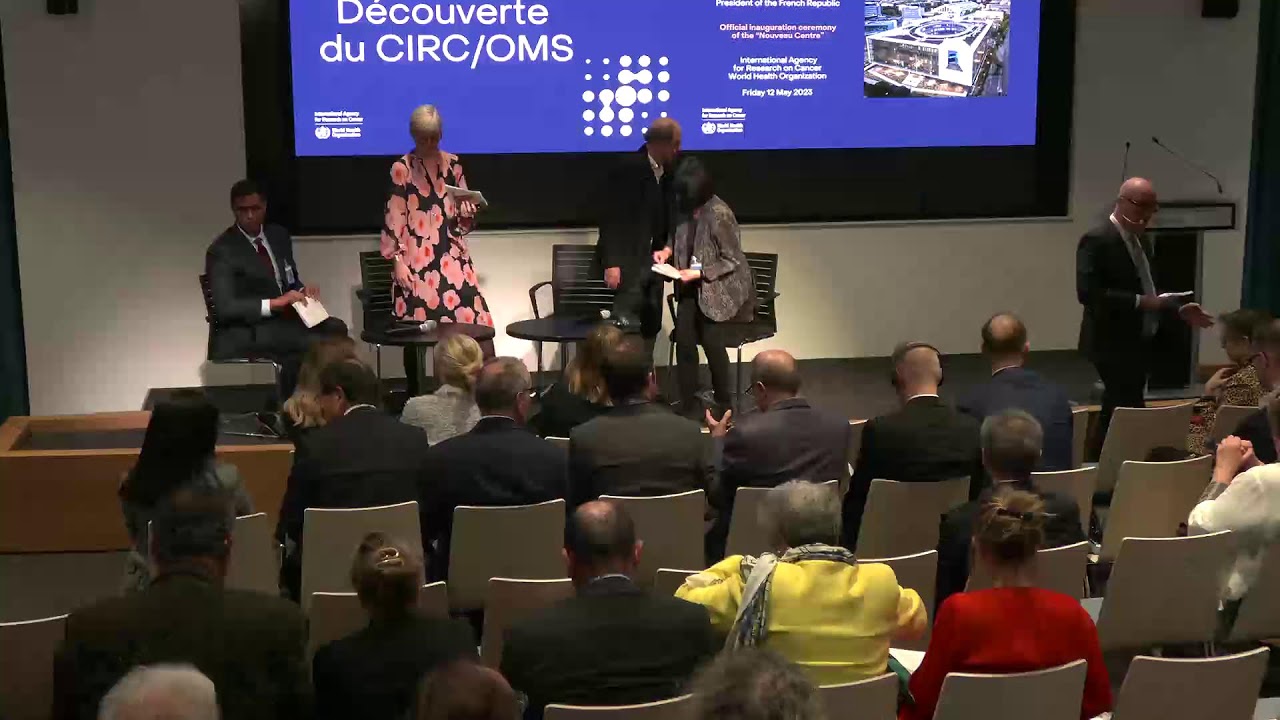 Inauguration of the new IARC building