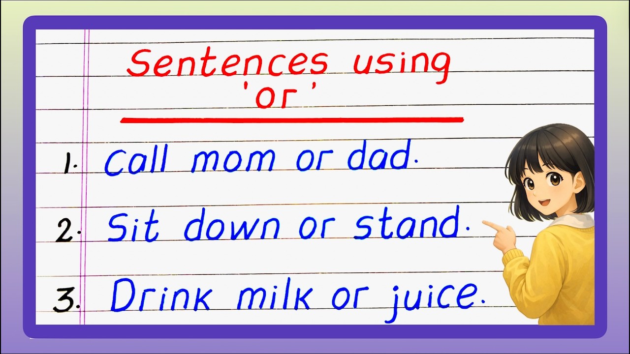 Sentences with or | Sentences using or | 20 Sentences with 