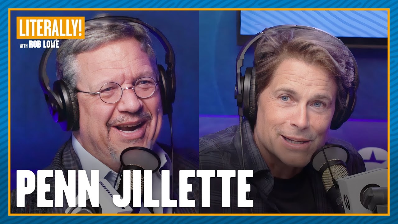 Rob Lowe Talks Magic Tricks With Penn Jillette Of 