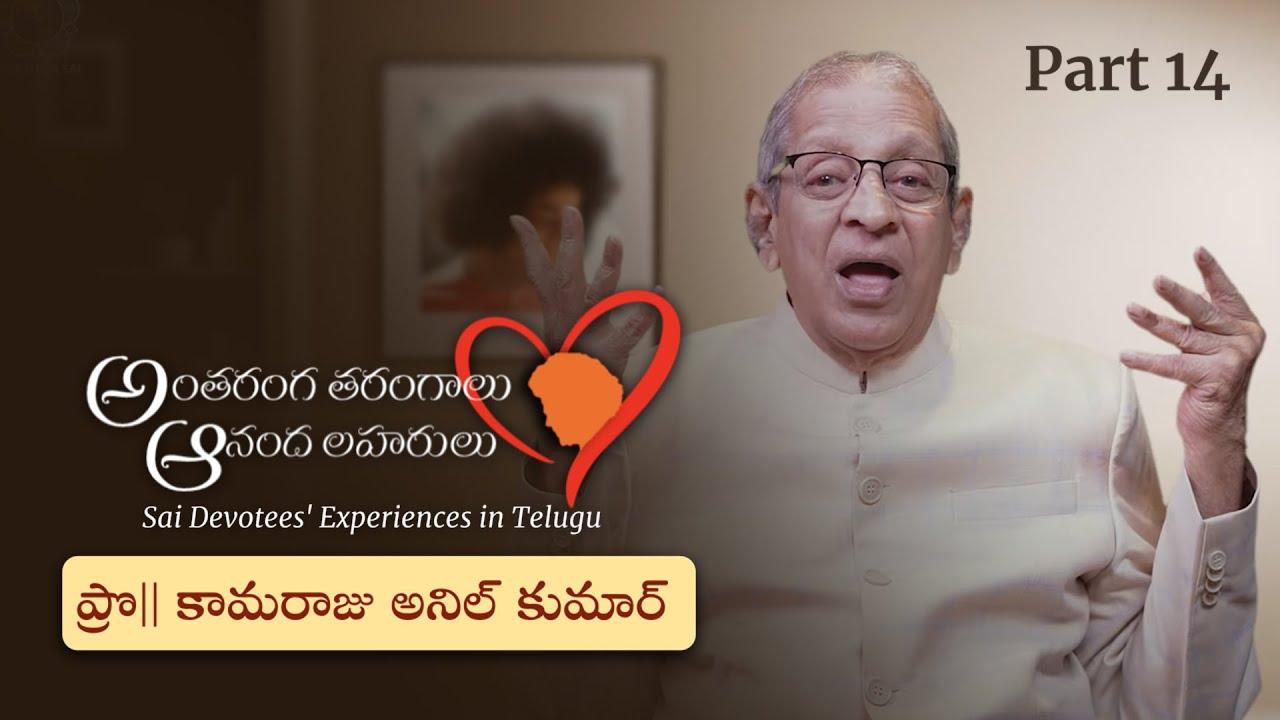 Part 14 | స్వామితో అనుభవాలు | Prof కామరాజు అనిల్ కుమార్ | Experiences with Swami | Prof K Anil Kumar