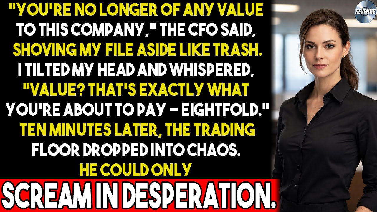 He Called Me WORTHLESS — Ten Minutes Later, His COMPANY Fell Into Chaos