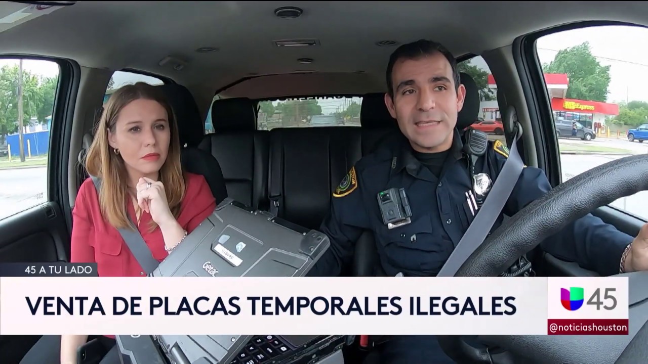 El negocio oculto de las placas temporales