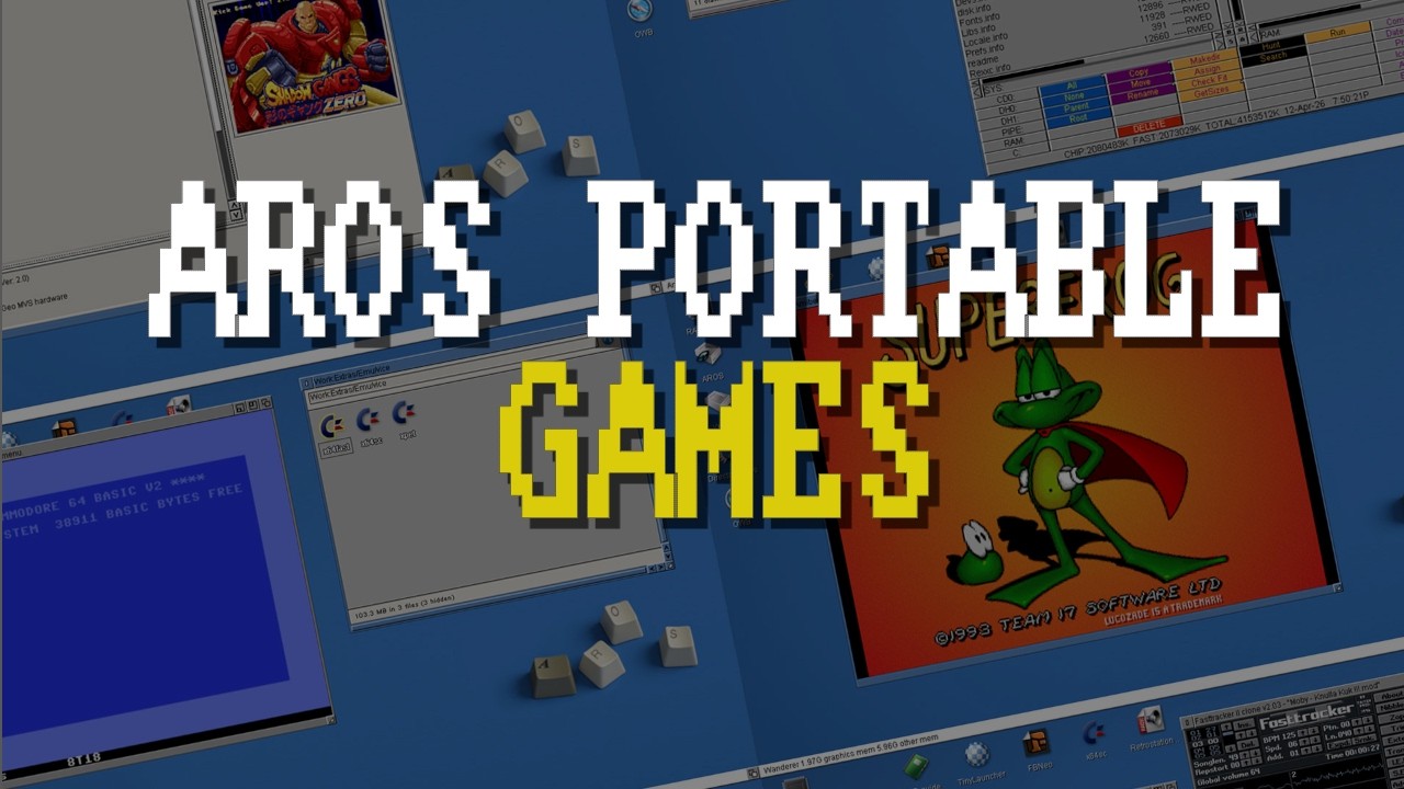 AROS Portable Games - How to install?