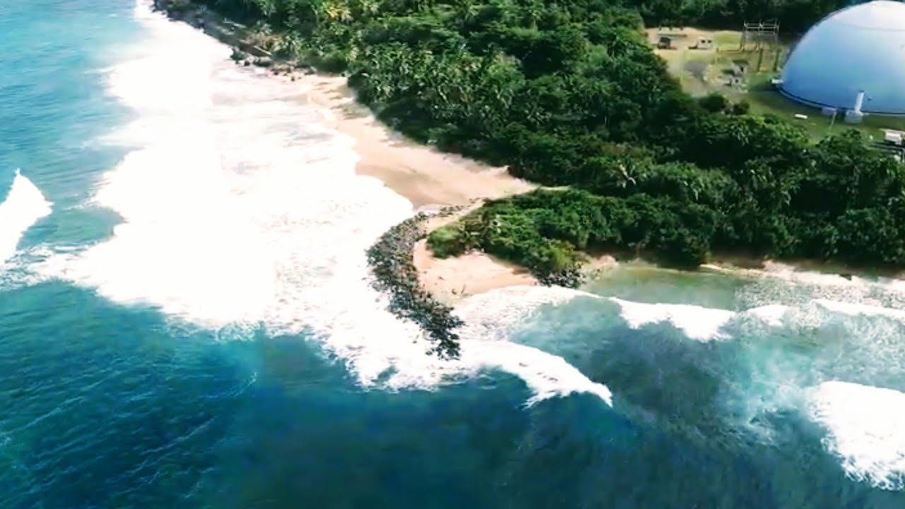 Domes Puerto Rico drone video Surf Trip 2020